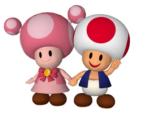 toad and toadette|classic toad and toadette.